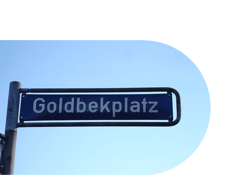 Goldbekplatz Hamburg Straßenschild