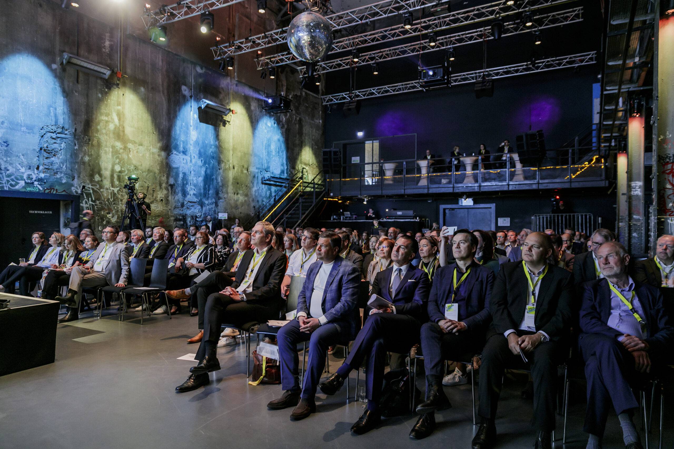 Unter dem Motto "Gemeinsam Wachstum gestalten" finden die B2B Media Days – Kongress der Deutschen Fachpresse am 23. Mai 2023 im Palais in der Kulturbrauerei in Berlin statt.   ///   Foto: Mo Wüstenhagen